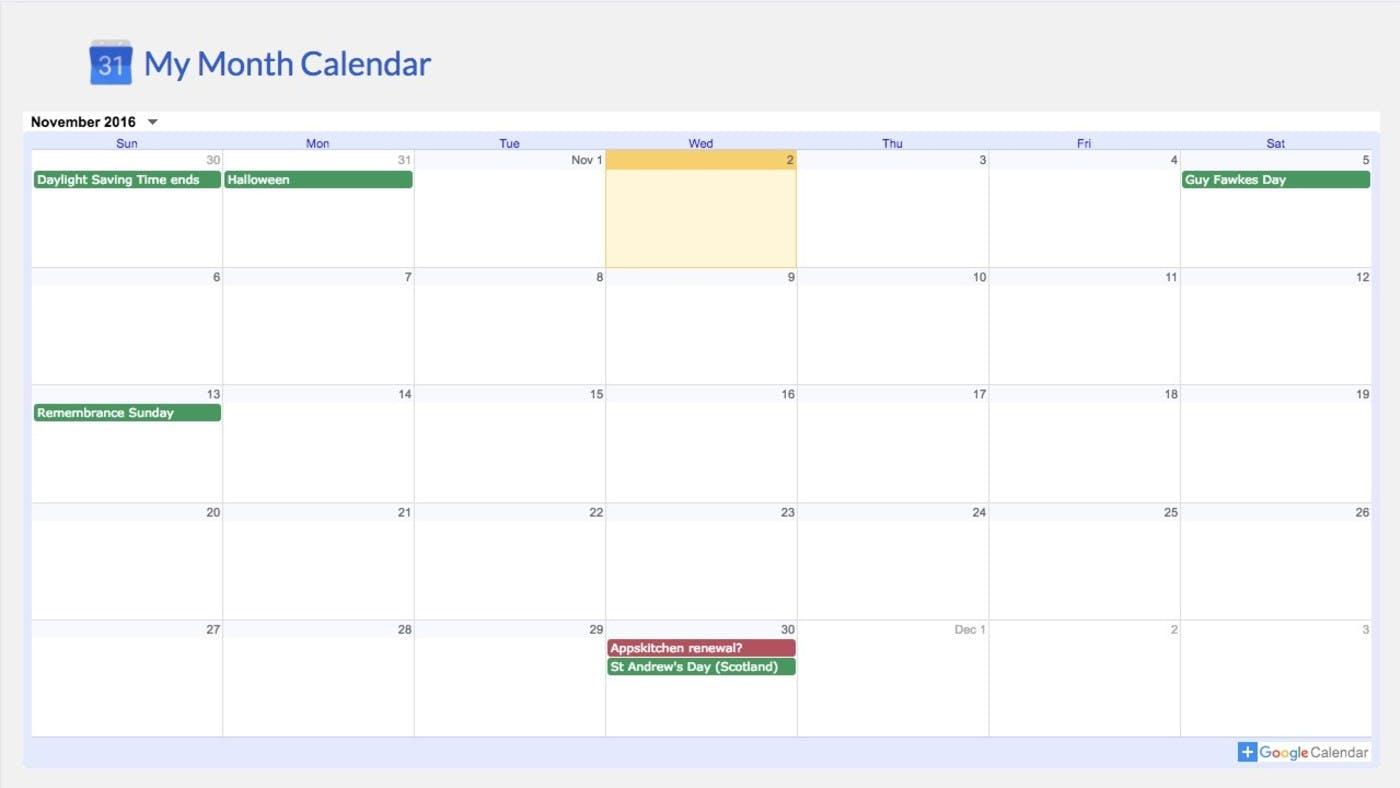 ScreenCloud Article - ScreenCloud Google Calendar App Guide (Legacy)